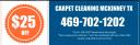 Carpet Cleaning Mckinney TX logo